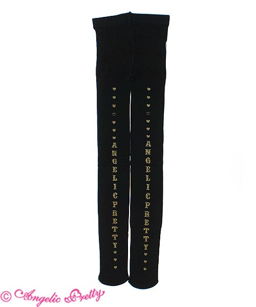 Angelic Logo Tights by Angelic Pretty