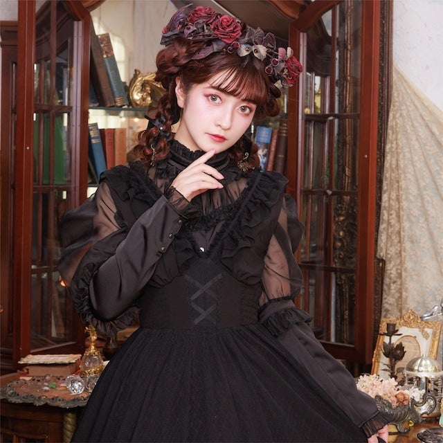 【最終値下げ】星箱Works　キャンディハウスjsk　ブラック Hoshibako Works ~ Little Grace JSK by Chinese Indie Brand