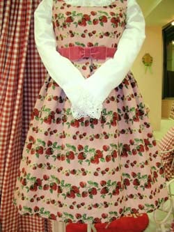Strawberry Pattern Gobelin JSK (2006) by Emily Temple Cute
