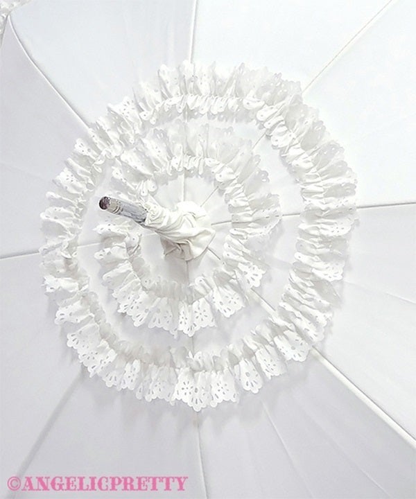 Frill Millefeuille Umbrella (2025 2nd release) by Angelic Pretty