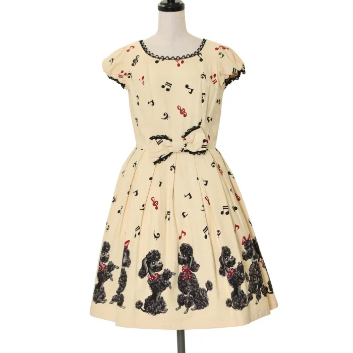 Poodle Print OP by Emily Temple Cute