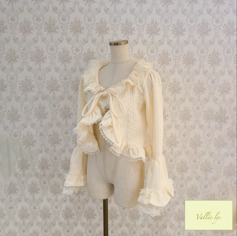 Petal Bloom Cardigan by Atelier Pierrot