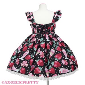 ワンピース Angelic pretty strawberry diner JSK Fresh Strawberry Diner JSK by Angelic Pretty