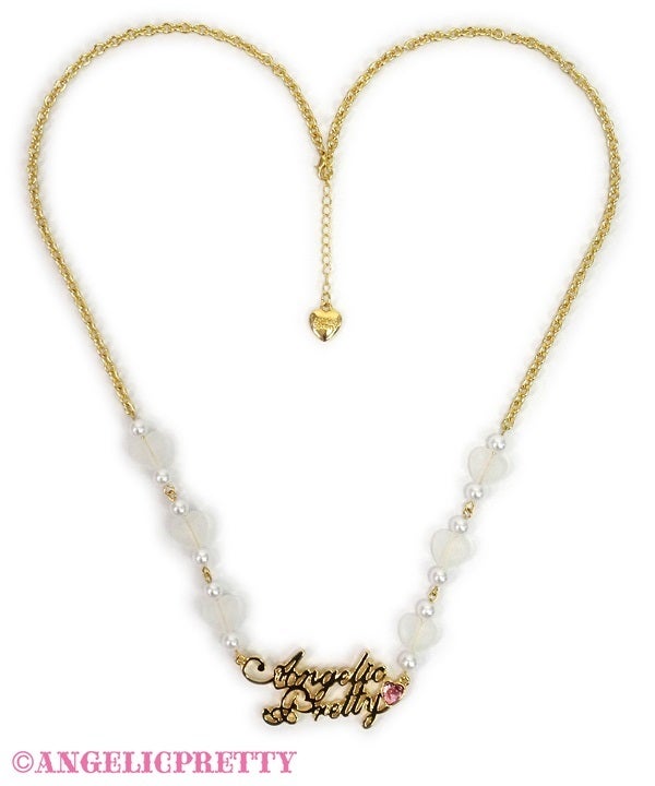 Angelic Plate Necklace (2024) by Angelic Pretty