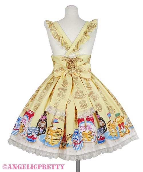 Honey Cake Café High Waist Skirt Set by Angelic Pretty
