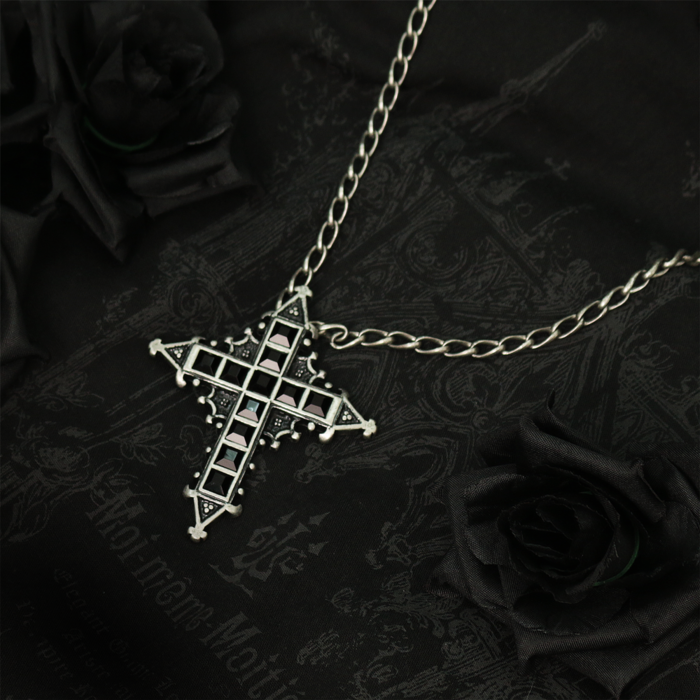 Jewel Cross Pendant (2018) by Moi-même-Moitié