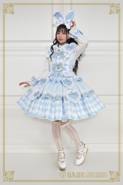 Alice in Sweet Labyrinth Skirt by Baby, the Stars Shine Bright