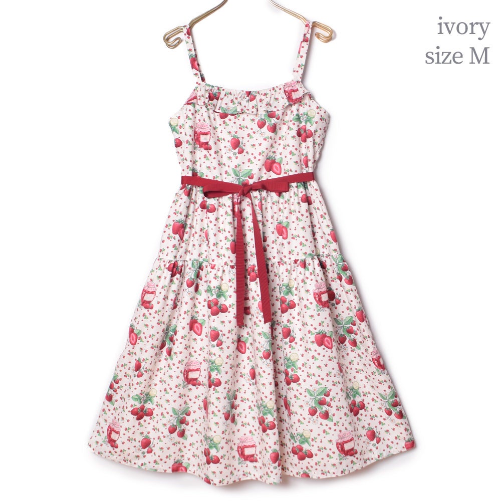 Strawberry Jam JSK by Melody BasKet