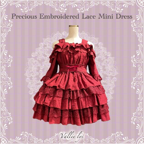 Precious Embroidered Lace Mini OP by Atelier Pierrot