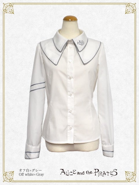 Captain Chris Charming Caper Blouse by Alice and the Pirates