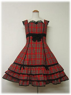 Tartan Princess JSK by Angelic Pretty