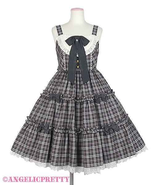 Cute Candy Check JSK by Angelic Pretty