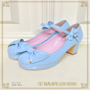 Princess Drop Embroidered Enamel Dolly Shoes by Baby, the Stars