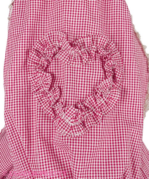 Petit Gingham Heart OP by Angelic Pretty