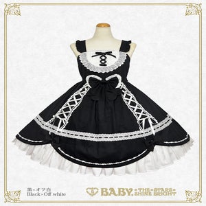 Sweetie Fairy taleあかずきんちゃんジャンパースカート(黒×白) vGLtP3SYzKOsOy5mIrsrWqXww6COIq