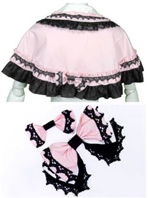 Mysterious Black Cat Alice's Mysterious Tea Party Cape by MAXICIMAM