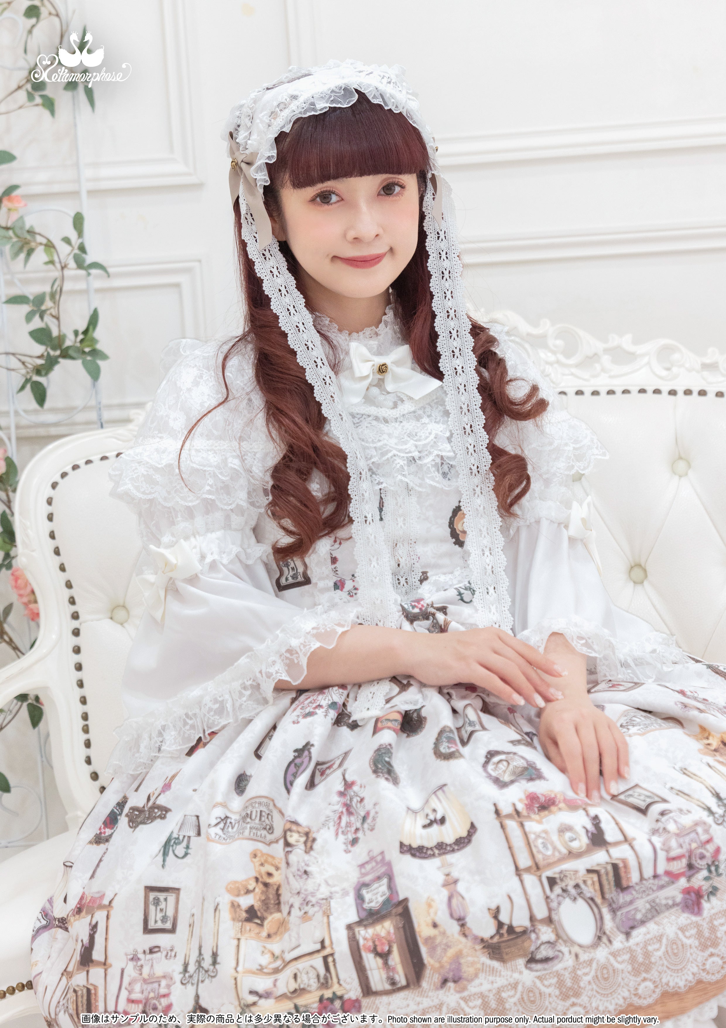 Antique Collection Lace Bustle JSK by Metamorphose Temps de Fille
