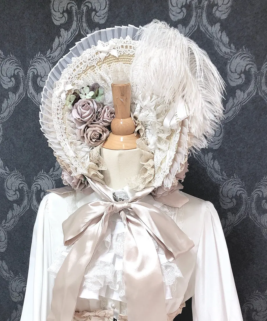 Straw Bonnet by Triple Fortune
