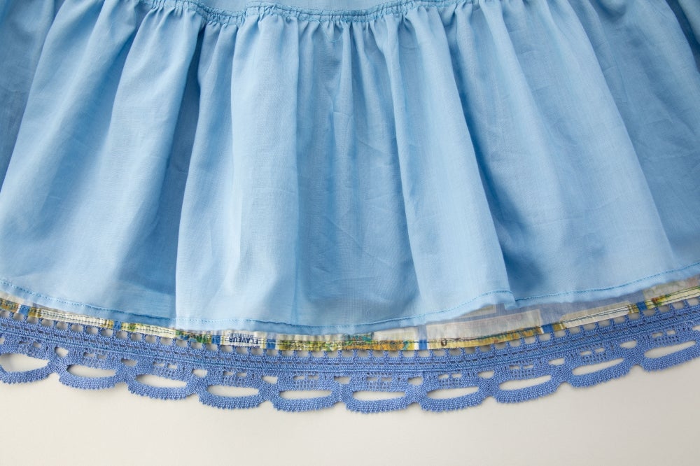 Jardin des Violettes Square Neck JSK by Jane Marple