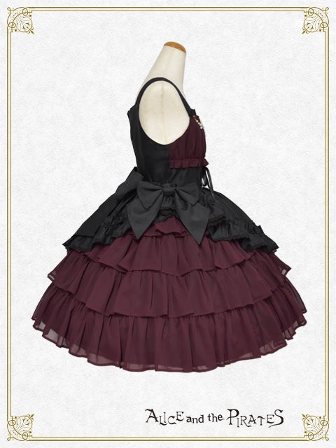 Gathered Chiffon JSK (2021) by Alice and the Pirates