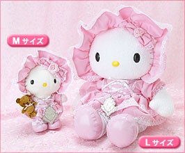 Hello Kitty Lolita Plush (Medium) (Sanrio x Novala Takemoto
