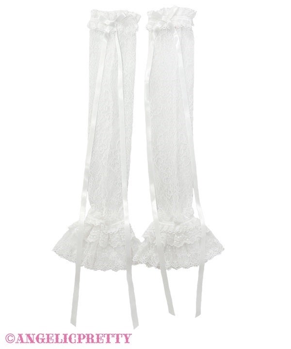 Angelic Pretty アームウォーマー Princess Lace Dressy Arm Warmers by Angelic Pretty