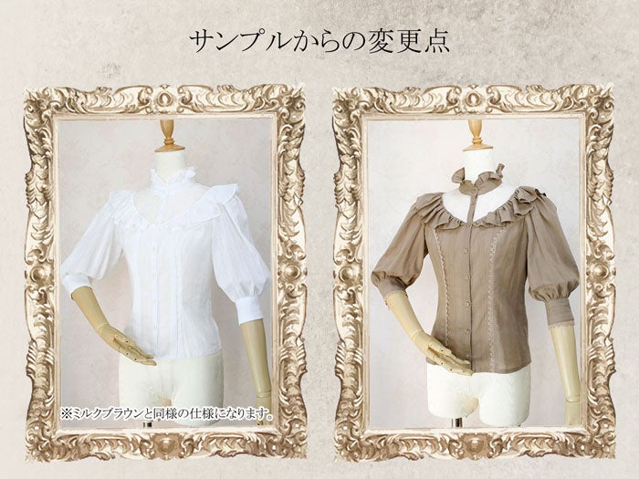 Florence Lacey Blouse by Victorian Maiden