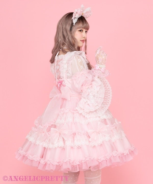 Fluffy Ribbon Doll JSK by Angelic Pretty