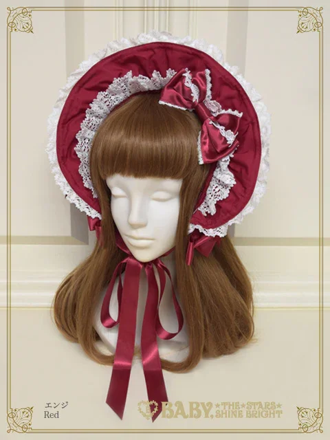 Rose Doll Half Bonnet by Baby, the Stars Shine Bright