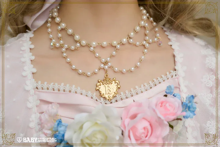 【BABY】Fantasy Flower PrincessパールネックレスII Fantasy Flower Princess Pearl Necklace by Baby, the Stars Shine Bright