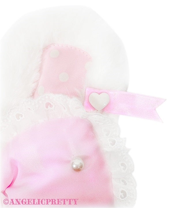Pukupuku Ribbon Lyrical Bunny Headband by Angelic Pretty