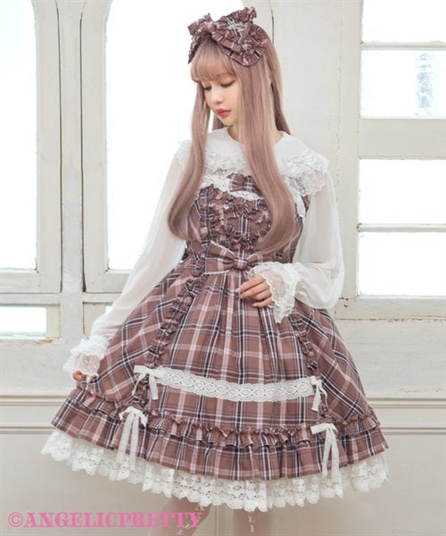 Dreaming Girlジャンパースカート　AngelicPretty Tartan Check Dreaming Girl JSK by Angelic Pretty
