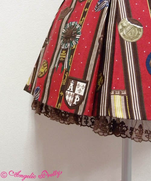 MTO】Chocolate Rosette Salopette by Angelic Pretty