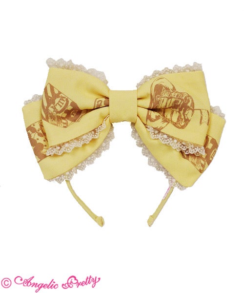 MTO] Honey Cake Head Bow (2019) by Angelic Pretty
