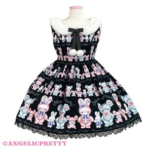 Fluffy TOYS JSK (2025) [Parco Special] by Angelic Pretty