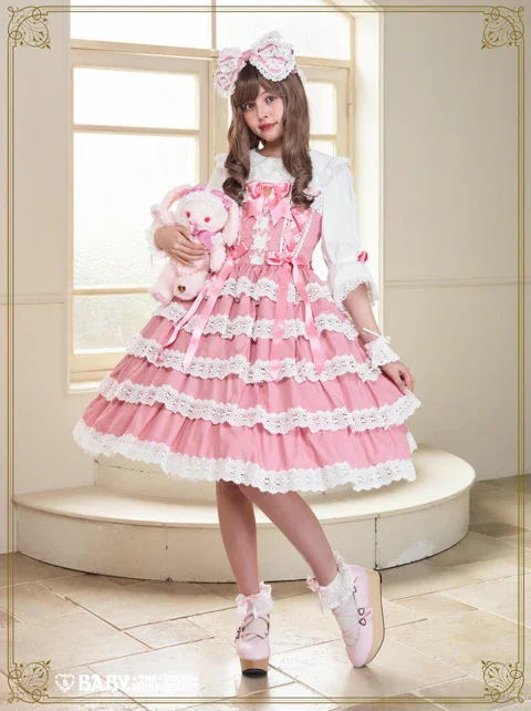 BABY romantic dream rose JSK ローズピンク Romantic Dream Rose JSK by Baby, the Stars Shine Bright