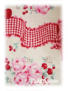 Sweet Gingham Border Ribbon Ribbon Baby Doll JSK by Baby, the