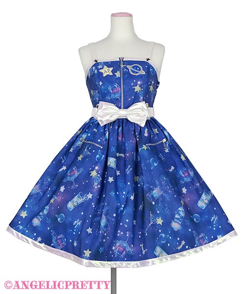 Angelic Pretty GALAXY Cocktail ジャンスカ Galaxy Cocktail JSK by Angelic Pretty