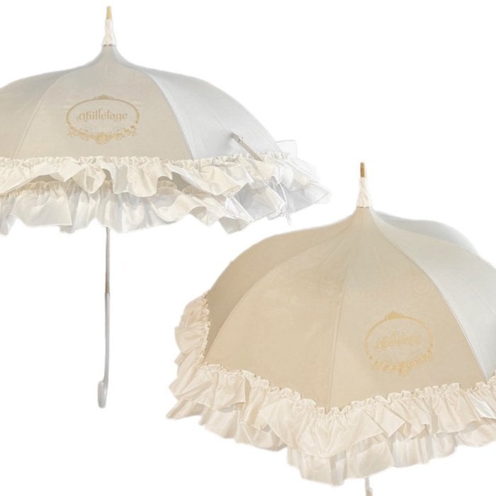 Abilletage ~ Lace Print Umbrella by Indie Brand