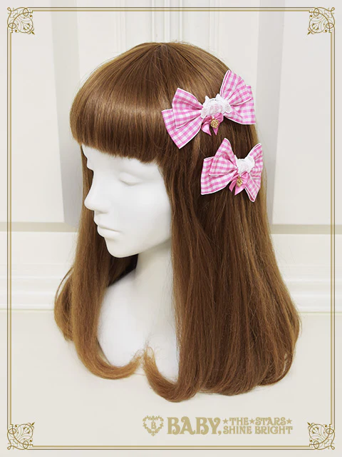 Kumya's Fun Fun Gingham Parade Ribbon Clip by Baby, the Stars