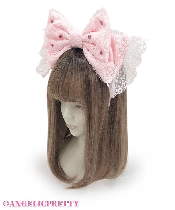 Rich Ribbon Head Bow by Angelic Pretty