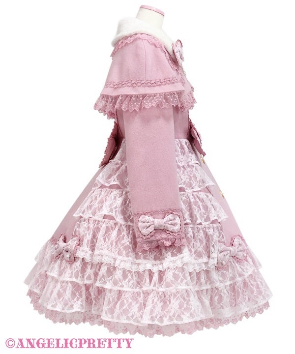 恋するお姫様コート ピンク Princess In Love Coat (2024) by Angelic Pretty