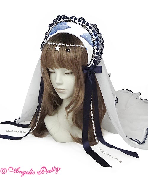 Horoscope Carnival Veiled Headband by Angelic Pretty
