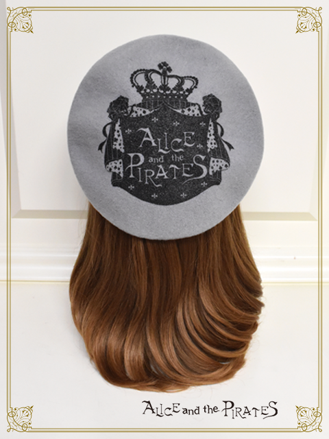 A/P Crown Printed Beret by Alice and the Pirates