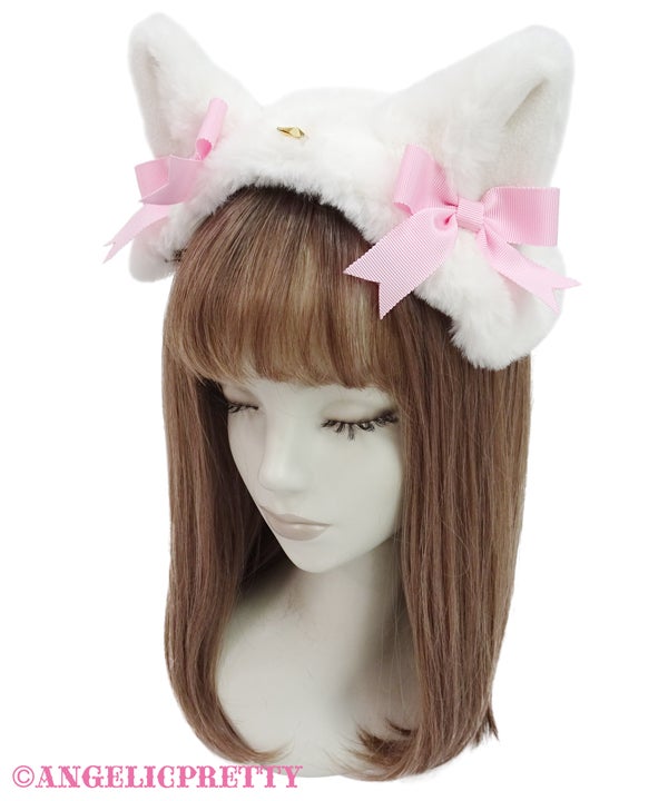 Milk Cat Headdress by Angelic Pretty