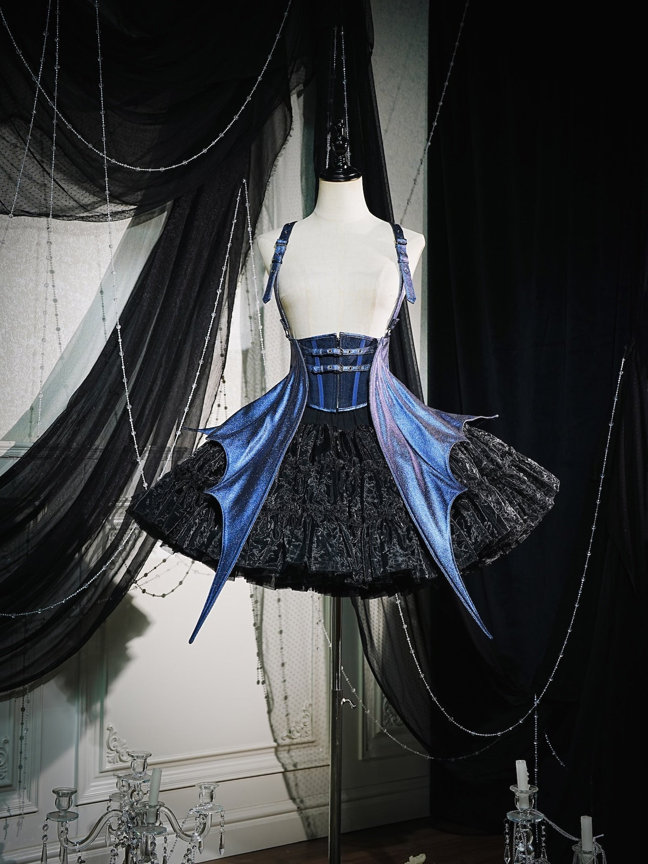 Hoshibako Works ~ Night Evil Harness Corset -bright- by Chinese