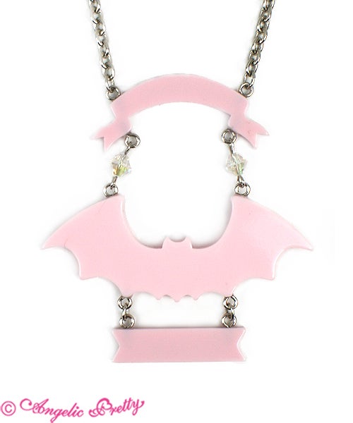 Trick Bat Necklace by Angelic Pretty