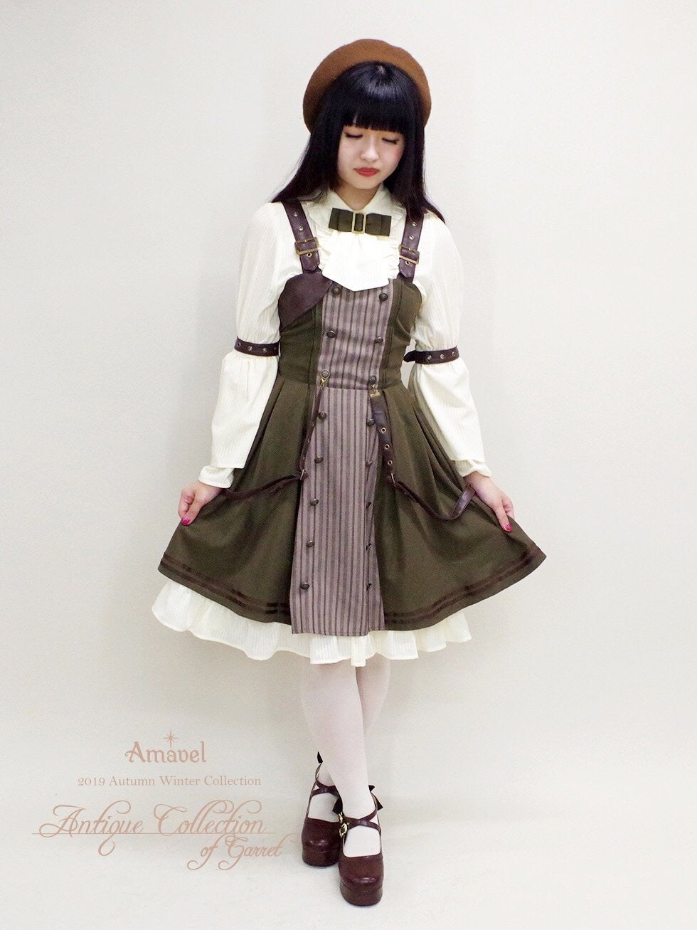 Amavel Steampunk Gear ジャンパースカート Amavel ~ Steampunk Nostalgia JSK by Offbrand