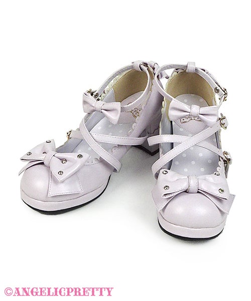 Jewelry Ribbon Shoes (2020) by Angelic Pretty