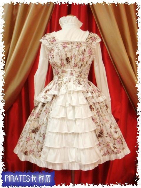 Rose Jail Print JSK by Alice and the Pirates